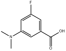 3-(Dimethylamino)-5-fluorobenzoic acid picture