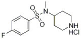 4-Fluoro-N-Methyl-N-piperidin-4-yl-benzenesulfonaMide hydro、chloride picture