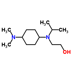 2-{[4-(Dimethylamino)cyclohexyl](isopropyl)amino}ethanol结构式