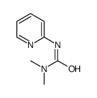 1,1-dimethyl-3-pyridin-2-ylurea结构式