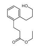 ethyl 3-[2-(3-hydroxypropyl)phenyl]propanoate Structure