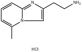 2-{5-methylimidazo[1,2-a]pyridin-2-yl}ethan-1-amine dihydrochloride Structure