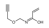 N-(prop-2-ynoxymethyl)prop-2-enamide结构式