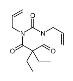 1,3-Diallyl-5,5-diethylpyrimidine-2,4,6(1H,3H,5H)-trione Structure