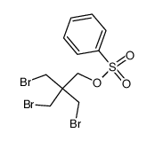 1-benzenesulfonyloxy-3-bromo-2,2-bis-bromomethyl-propane Structure