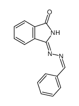 isoindole-1,3-dione mono-benzylidenehydrazone结构式