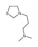 N,N-dimethyl-3-(1,3-thiazolidin-3-yl)propan-1-amine Structure