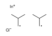 chloro-bis(2-methylpropyl)indigane Structure