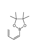 2-[(1E)-buta-1,3-dienyl]-4,4,5,5-tetramethyl-1,3,2-dioxaborolane Structure