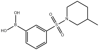 3-(3-甲基哌啶-1-基磺酰基)苯硼酸图片