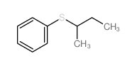 Benzene,[(1-methylpropyl)thio]- Structure