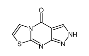 Pyrazolo(3,4-d)thiazolo(3,2-a)pyrimidin-4(1H)-one结构式