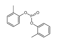 bis(2-methylphenoxy)-oxophosphanium Structure