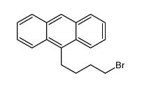 9-(4-bromobutyl)anthracene Structure