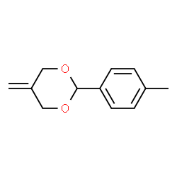 1,3-Dioxane,5-methylene-2-(4-methylphenyl)-(9CI) structure