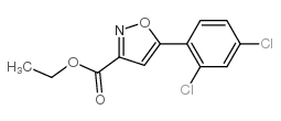 ETHYL 5-(2,4-DICHLOROPHENYL)ISOXAZOLE-3-CARBOXYLATE picture