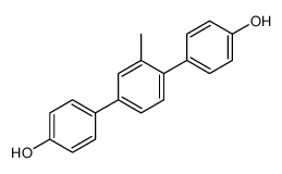 4-[4-(4-hydroxyphenyl)-3-methylphenyl]phenol Structure