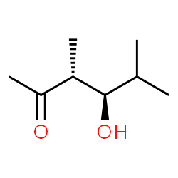 2-Hexanone, 4-hydroxy-3,5-dimethyl-, [R-(R*,R*)]- (9CI)结构式