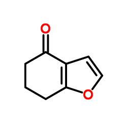 6,7-二氢-4(5H)-苯并呋喃酮结构式