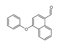 4-phenoxynaphthalene-1-carbaldehyde结构式