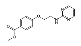 methyl 4-[2-(pyrimidin-2-ylamino)ethyloxy]benzoate Structure