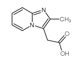 (2-甲基-咪唑并[1,2-a]吡啶-3-基)-乙酸结构式