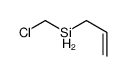 chloromethyl(prop-2-enyl)silane Structure