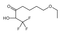 (2S)-7-ethoxy-1,1,1-trifluoro-2-hydroxyheptan-3-one结构式