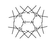 tetra(supersilyl)dialane Structure