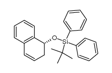 (R)-1-tert-butyldiphenylsiloxy-1,2-dihydro-naphthalene Structure