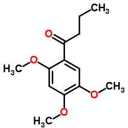 2,4,5-Trimethoxybutyrophenone Structure