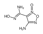 1,2,5-Oxadiazole-3-carboximidamide,4-amino-N-hydroxy-,2-oxide(9CI) structure