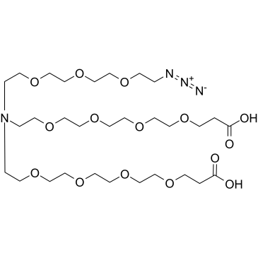 N-(Azido-PEG3)-N-bis(PEG4-acid) picture