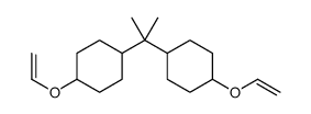 1-ethenoxy-4-[2-(4-ethenoxycyclohexyl)propan-2-yl]cyclohexane结构式