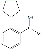 3-(Cyclopentyl)pyridine-4-boronic acid图片
