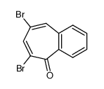 6,8-dibromo-benzocyclohepten-5-one Structure