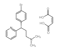 Dexbrompheniramine Maleate structure