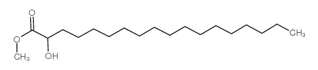 (±)-2-羟基硬脂酸甲酯结构式