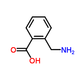 2-(氨甲基)苯甲酸结构式