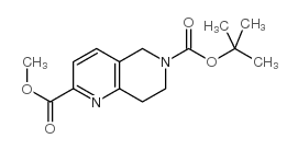 6-Tert-Butyl 2-Methyl 7,8-Dihydro-1,6-Naphthyridine-2,6(5H)-Dicarboxylate picture