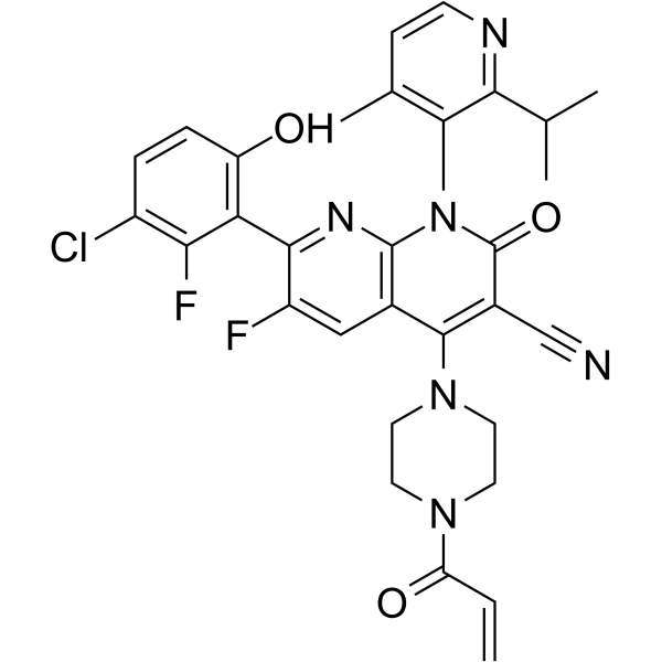 KRAS G12C inhibitor 35 Structure