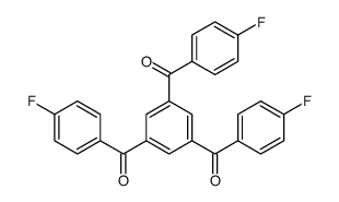 [3,5-双(4-氟苯甲酰基)苯基](4-氟苯基)甲酮结构式
