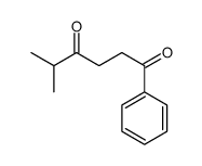 5-methyl-1-phenylhexane-1,4-dione Structure