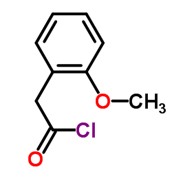 (2-Methoxyphenyl)acetyl chloride structure