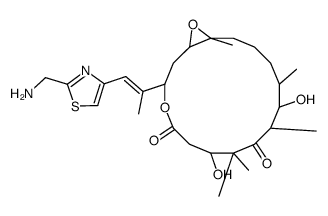 21-氨基埃坡霉素 B结构式