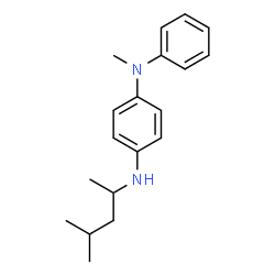 N-(1,3-dimethylbutyl)-N'-(methylphenyl)benzene-1,4-diamine Structure