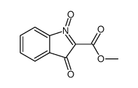 2-methoxycarbonylisatogen Structure
