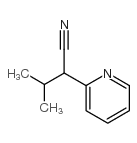 3-METHYL-2-PYRIDIN-2-YL-BUTYRONITRILE Structure