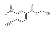 ethyl 4-cyano-3-nitrobenzoate structure