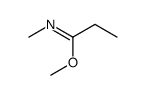 methyl N-methylpropanimidate Structure